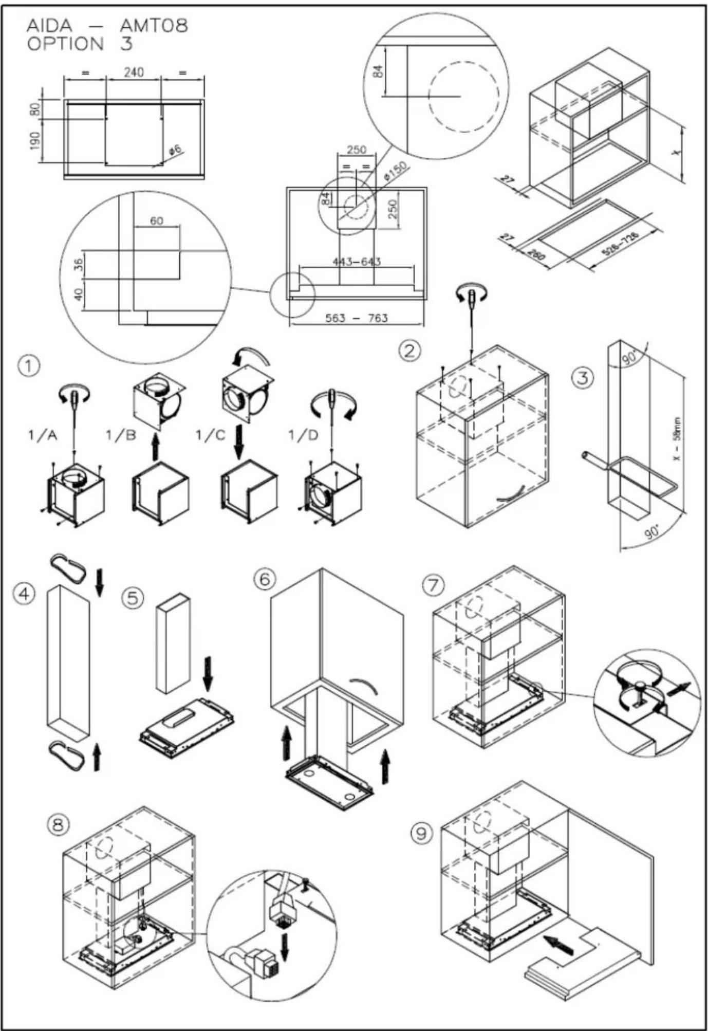 EICO Romeo 60 N SM ECO - CEILING PANLE 124 18Kg - 59