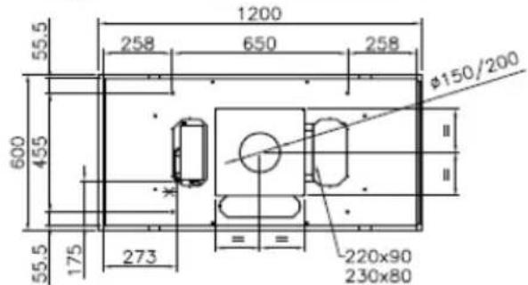 EICO Romeo 60 N SM ECO - CEILING PANLE 124 18Kg - 28