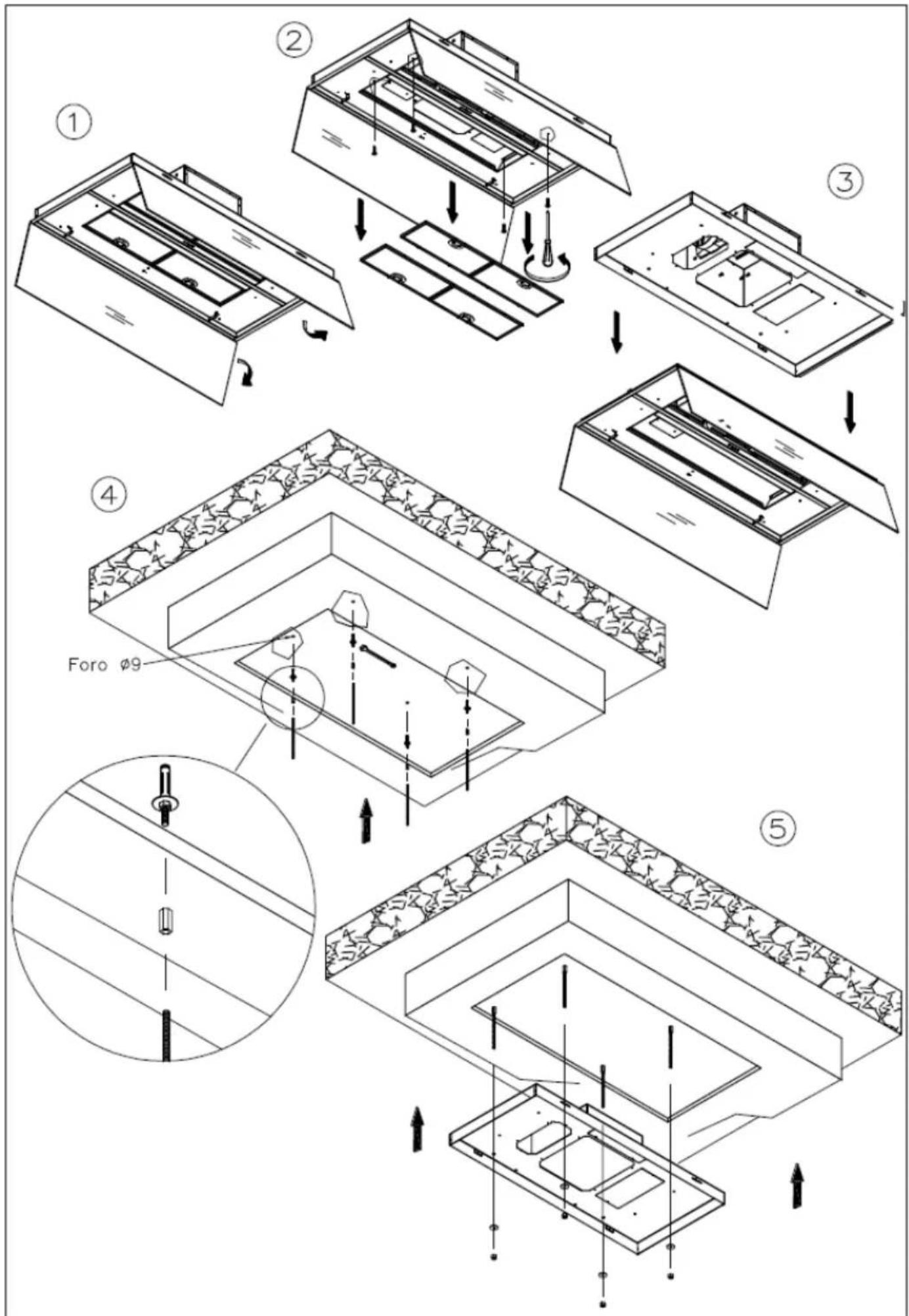 EICO Romeo 60 N SM ECO - CEILING PANLE 124 18Kg - 17