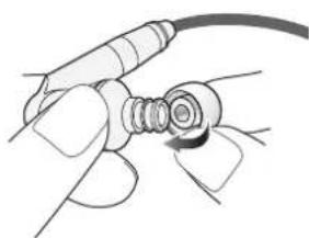 AUDIO TECHNICA ATHIEX1 - Ersetzen der Ohrstöpsel - 1