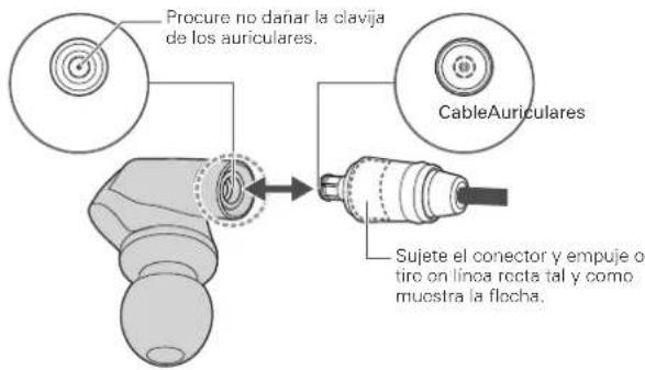 AUDIO TECHNICA ATHIEX1 - Cómo sustituir el cable desmontable - 1