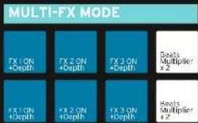 Reloop NEON - PAD FX: - 1
