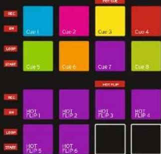 Reloop NEON - ROT FLIP: - 1