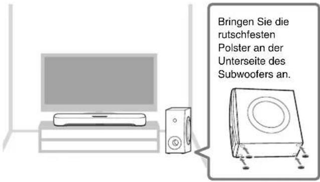 YAMAHA SRC30A - Installieren des Produkts - 1