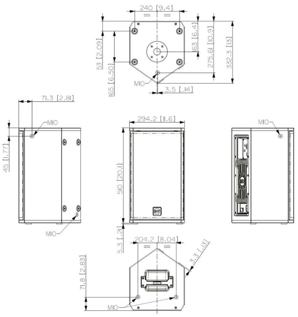 RCF NX 915A - RUIDO DE ZUMBIDO - 2