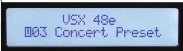 PEAVEY VSX 48e - Utilisation - 2