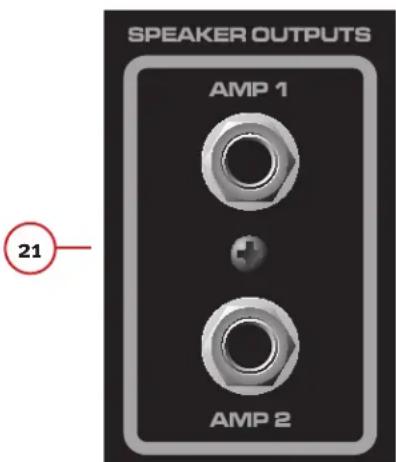 PEAVEY PV 5300 - SPEAKER OUTPUTS - 1