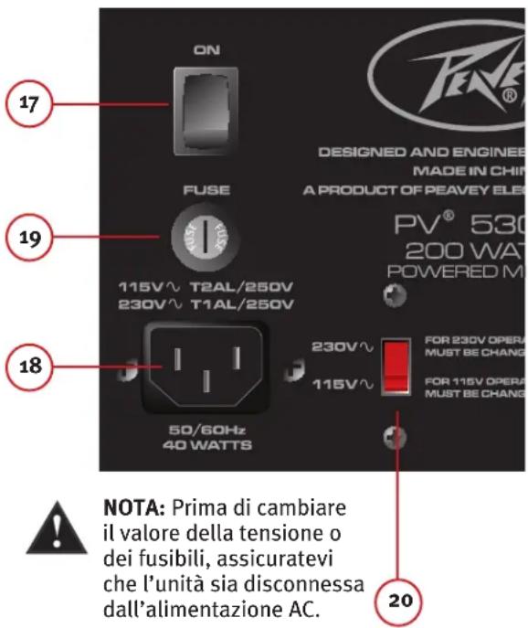 PEAVEY PV 5300 - REVERB DEL MASTER - 1