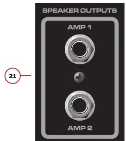 PEAVEY PV 5300 - SPEAKER OUTPUTS - 1
