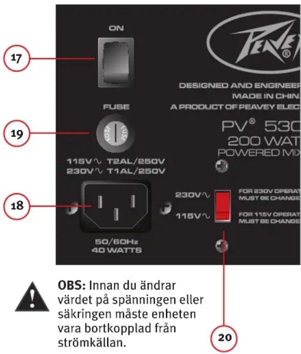 PEAVEY PV 5300 - MASTER REVERB - 1