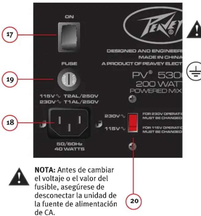 PEAVEY PV 5300 - REVERB MAESTRO - 1