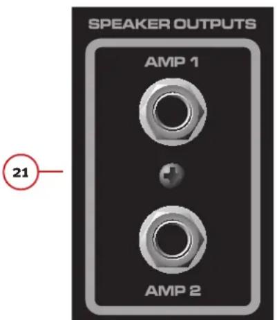 PEAVEY PV 5300 - SPEAKER OUTPUTS - 1