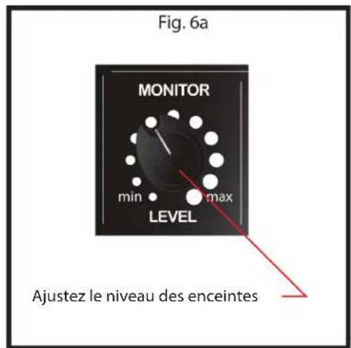 PEAVEY Escort 6000 - Connecter un moniteur - 3