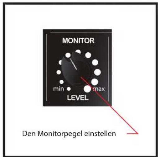 PEAVEY Escort 6000 - Einen Monitor verbinden - 3
