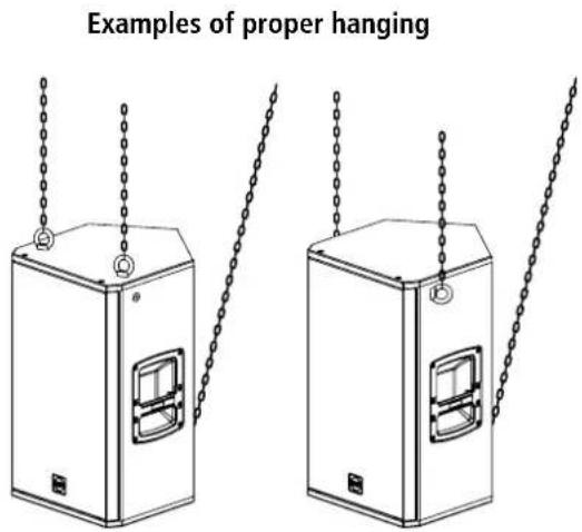 RCF NX 912A - SUSPENDED CONFIGURATIONS - 1