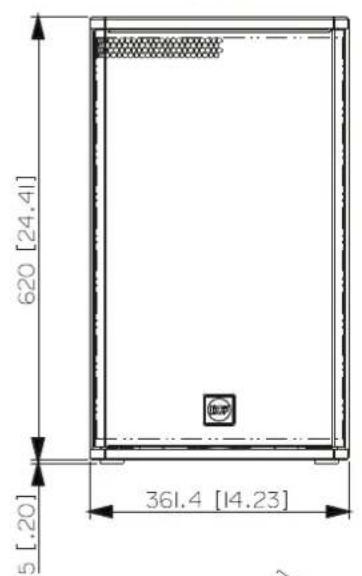RCF NX 910A - PANEL TRASERO Y CONTROLES - 14