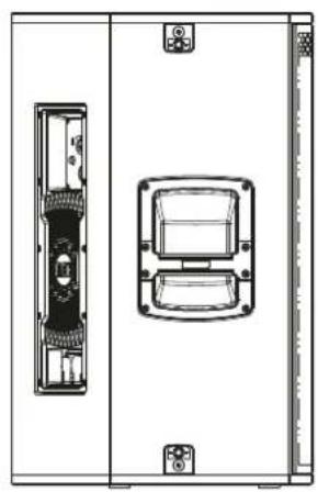 RCF NX 910A - PANEL TRASERO Y CONTROLES - 20