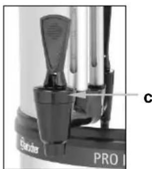 BARTSCHER PRO II 40T - Tahliye musluğu - 1