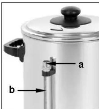 BARTSCHER PRO II 40T - Vizmennyiség jelző - 1