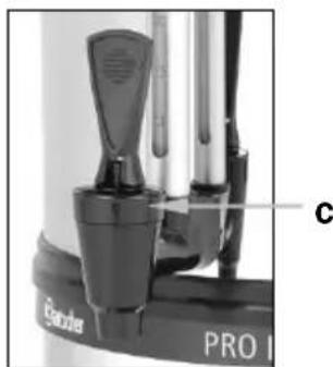 BARTSCHER PRO II 40T - Kranik spustowy - 1