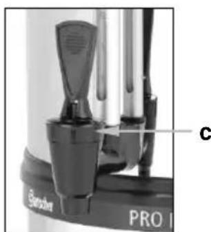 BARTSCHER PRO II 40T - Torneira de drenagem - 1