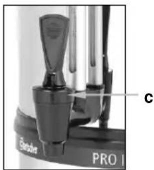 BARTSCHER PRO II 100T - Rubinetto di scarico - 1