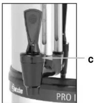 BARTSCHER PRO II 60T - Leeresztő csap - 1