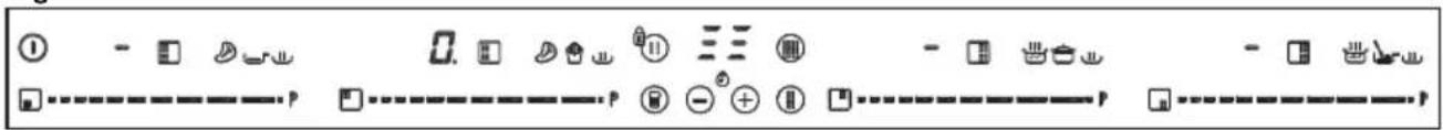 Toolbar with icons and function labels, likely representing a software toolbar or menu bar
