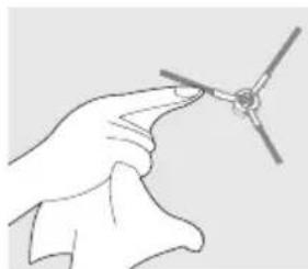 MEDION S20 SW (MD 20011) - Nettoyage des brosses latérales - 2