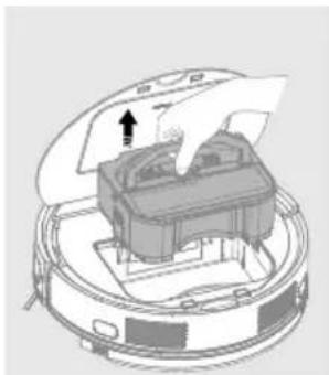 MEDION S20 SW (MD 20011) - Stofreservoir reinigen - 2