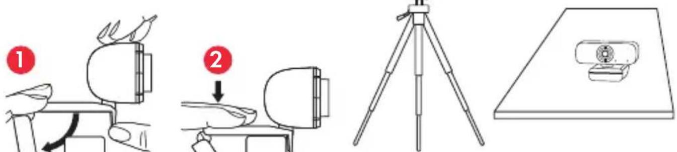 ProXtend X501 - PLATZIEREN SIE IHRE WEBCAM - 1