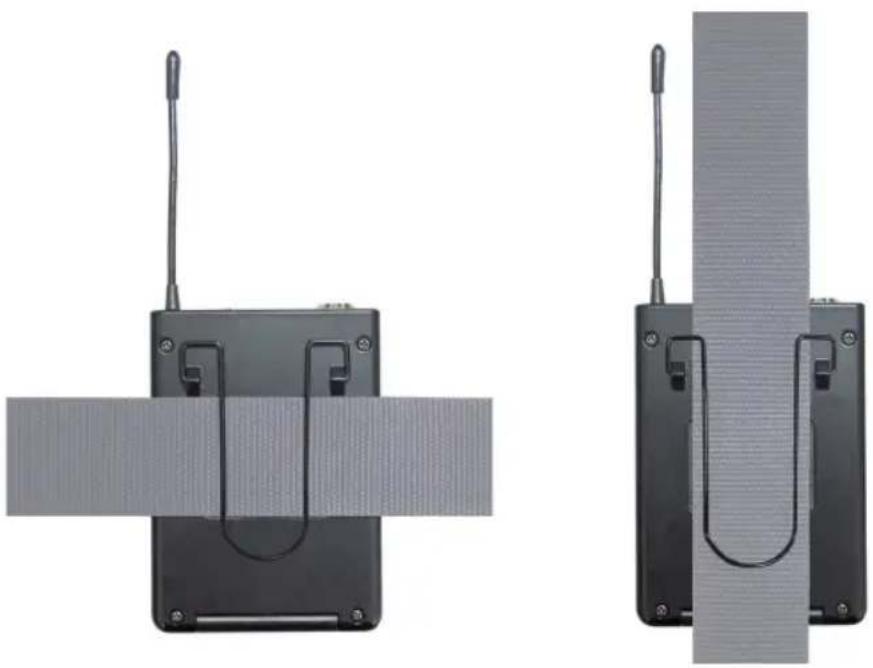 LD Systems U308 BPL - USO DEL TRASMETTITORE TASCABILE - 1