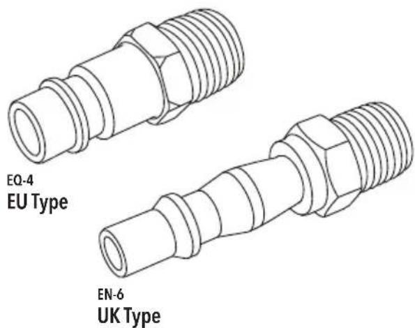 SILVERLINE 733610 - Fitting the quick connector - 1