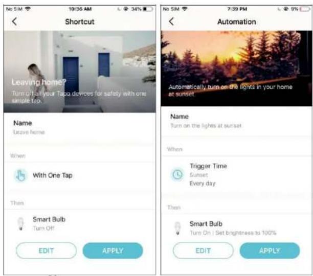 TP-LINK Tapo C420S2 - Option 1 : modifier en fonction des actions de routine - 2