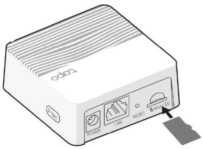 TP-LINK Tapo C420S2 - Installer une carte microsd - 1