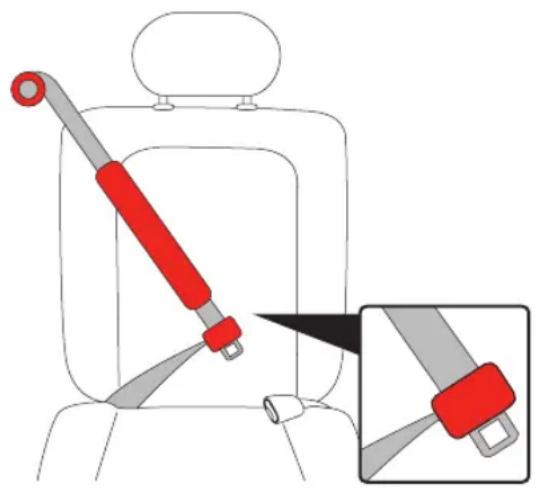 PEG PEREGO Primo Viaggio All in One - Ceintures de sécurité : lesquelles ne doivent pas être utilisées avec ce siège-auto - 1