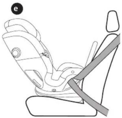 PEG PEREGO Primo Viaggio All in One - Installation du siège-auto dans un véhicule - 3