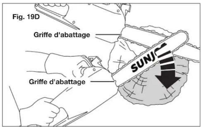Sun Joe SWJ699E - • Tronçonnage d'une grume - 4