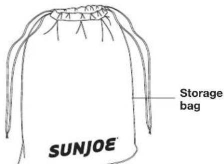 SUNJOE® Storage bag