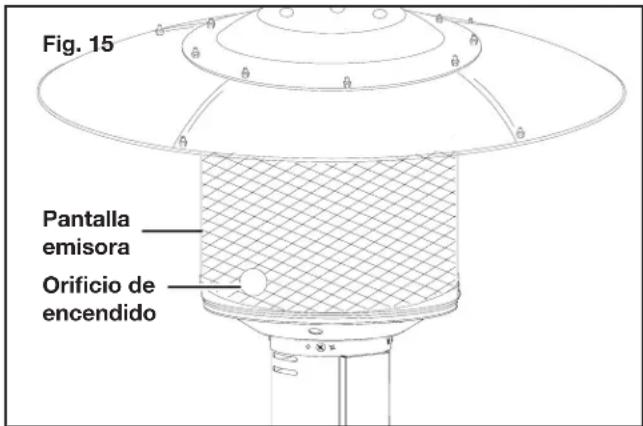 Sun Joe SJPPH48SLV - ⚠️ ¡ADVERTENCIA! Siga las instrucciones a continuación para encender el calentador. Una operación de encendido incorrecta puede causar lesiones personales o daños materiales. - 2
