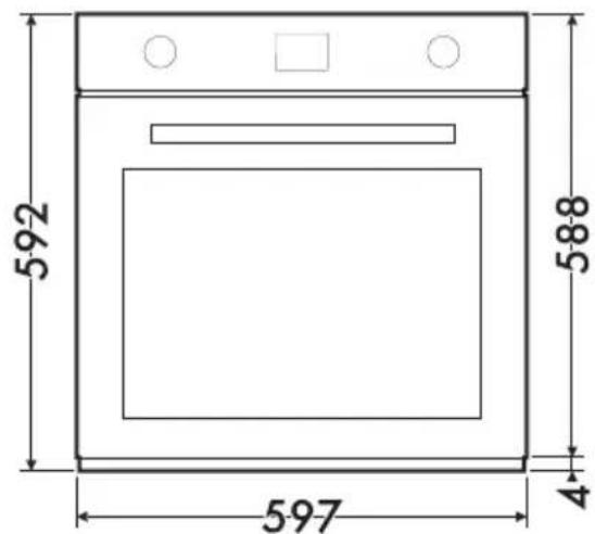 SMEG SF6102TVNG - Douilles de fixation - 4