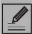 Simple line drawing of a rectangular frame with four circular arrows pointing inward, no text or symbols present.