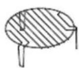 HOOVER HMG171X80 - Names of Oven Parts and Accessories - 2