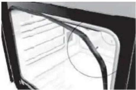 Schock SFN54BKN - Smontaggio guarnizioni porta forno - 1