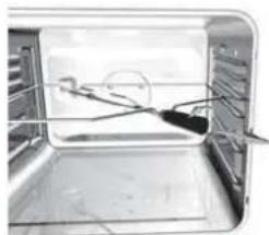 Schock SFN54BKN - Mit Bratspieß braten (WENN VORGESEHEN): - 4