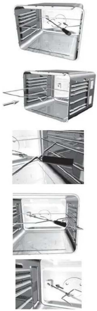 GLEM SFN5407CN - Cooking with roasting-jack (IF PROVIDED): - 1