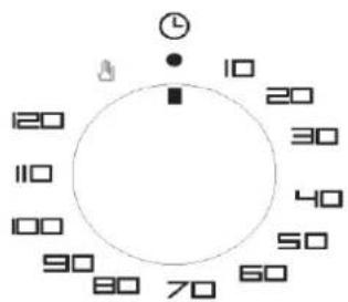 GLEM SFN5407CN - MECHANISCHER TIMER FÜR DIE PROGRAMMIERUNG VON BACKZEITEN BIS ZU 120 MINUTEN: - 1