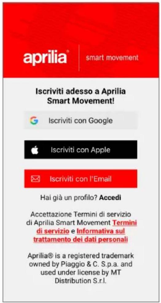 APRILIA eSR2 - App configuration - 3