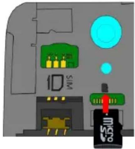 NGM You Color E507 Plus - Innsetting av batteri - 2