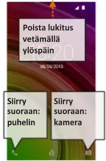 NGM You Color E507 Plus - Virran kytkeminen ja katkaiseminen sekä valmiustila - 1